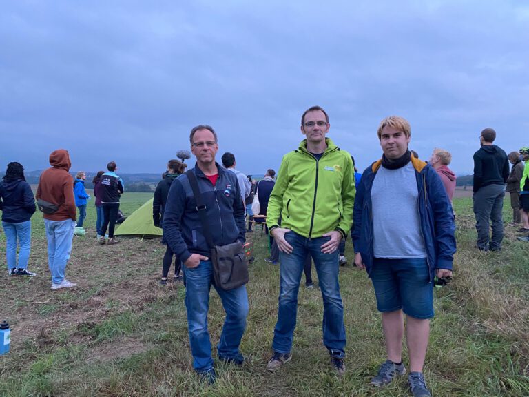 Besuch bei Fridays for Future auf Radtour nach Berlin