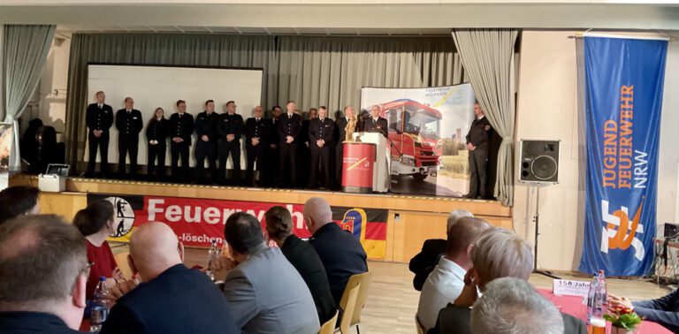 150 jähriges Jubiläum bei der Feuerwehr Wülfrath – Festakt im Paul-Ludowigs-Haus