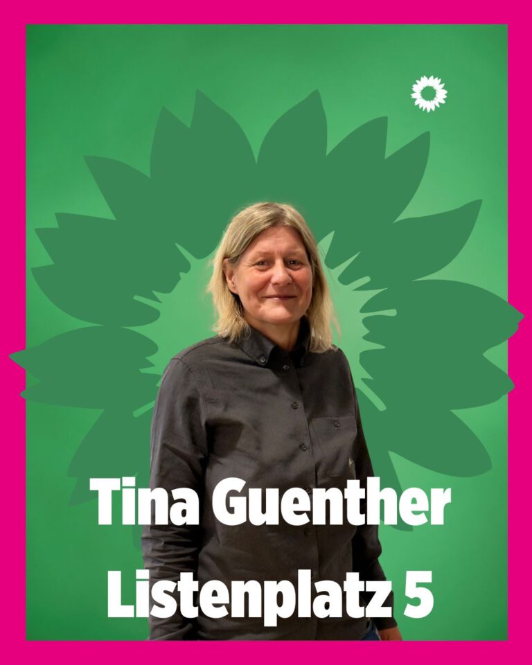 Vorstellung Listenplatz 5: Tina Guenther