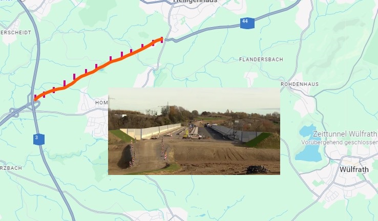 A44-Lückenschluss: Endlich Entlastung für die Region – auch für Wülfrath
