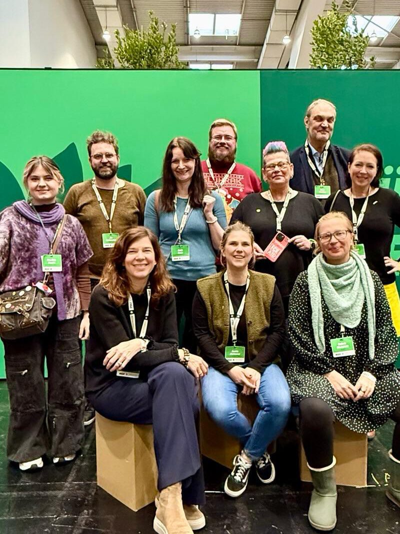 Teilnehmer des Bundesparteitages in Hannover