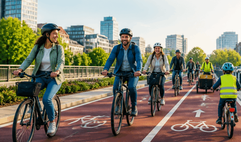 Überparteiliche Initiative für mehr sicheres Radfahren